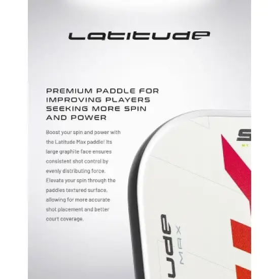 Selkirk Sport Latitude Max Pickleball Paddle - Oasis image {4}