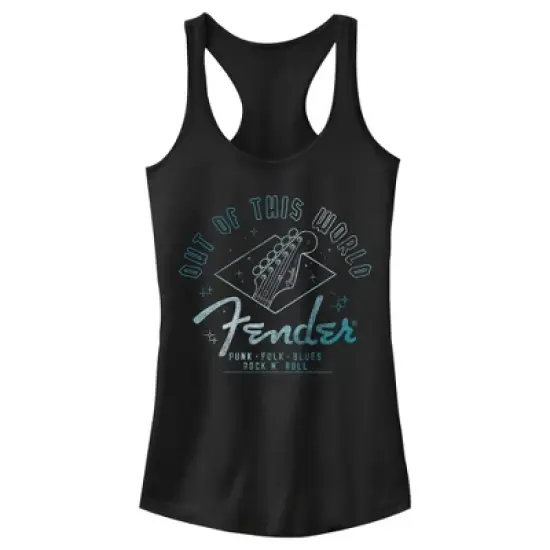 Junior's Fender Out of This World Racerback Tank Top image {4}