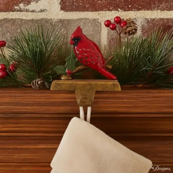 Park Designs Cardinal Stocking Hanger Set of 2 image {4}