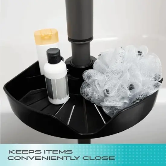 Stander Wonder Pole Bin Accessory, Storage Organizer & Shower Caddy image {1}