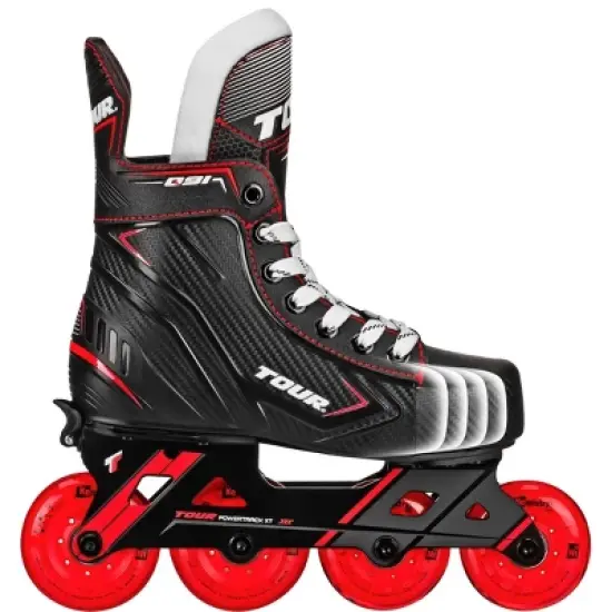 Tour Kids&rsquo; Adjustable Inline and Roller Hockey Skates image {5}