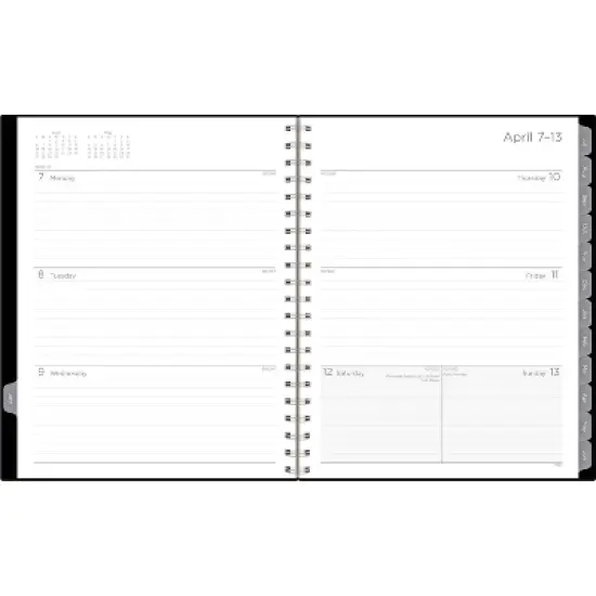 Mead Large Basic Black July 2025 to June 2026 image {6}