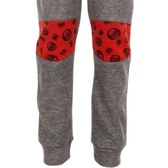 Marvel Avengers Spider-Man Miles Morales Spider-Man Fleece Pullover Hoodie and Pants Outfit Set Toddler image {7}