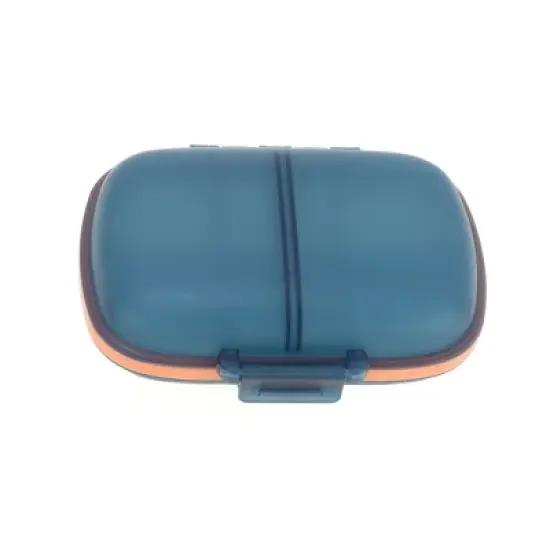 Unique Bargains 8 Grids Double Layer Pill Boxes 3 Pcs image {5}