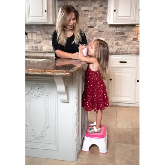 Nuby Toilet Step Stool - Pink image {7}