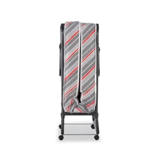 Twin Torino Folding Bed Gray - Linon image {4}