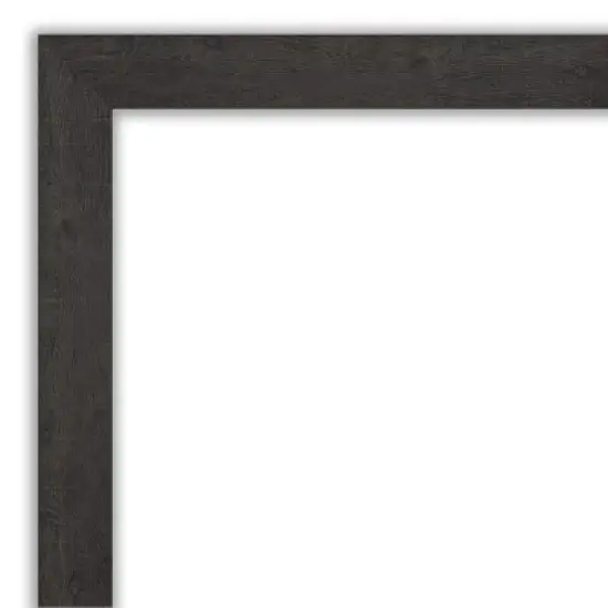 Amanti Art Rustic Plank Espresso Framed Dry Erase Magnetic Board image {3}
