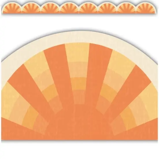 Teacher Created Resources&reg; Moving Mountains Road Trip Sunshine Die-Cut Border Trim, 35 Feet Per Pack, 6 Packs image {2}