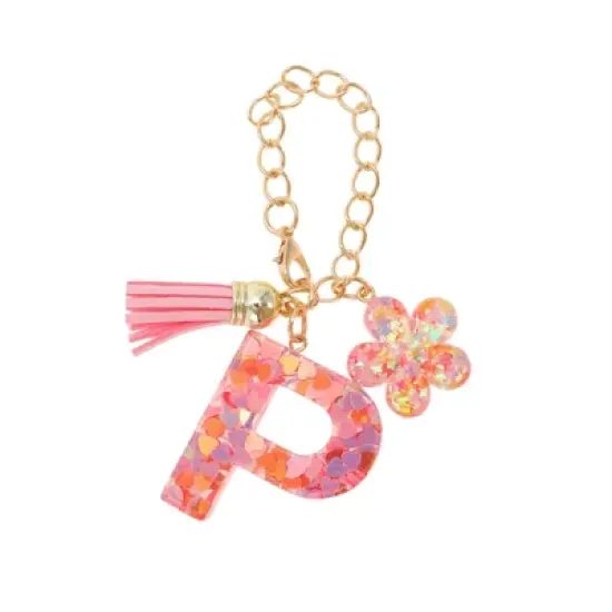 Unique Bargains Flower Letter Water Cup Pendant 1 Pc image {20}