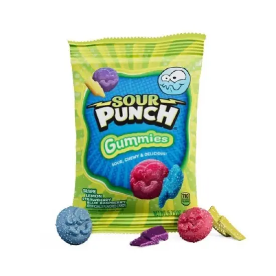 Sour Punch Gummy Candy - 6.75oz image {6}
