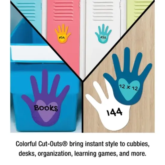 Carson Dellosa Education Hands with Hearts Cutouts (36 cut-outs) image {4}