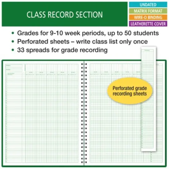 Elan Publishing Company PR7-10 Combination Plan/Record Book image {2}
