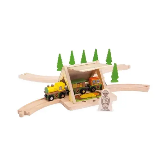 Bigjigs Rail Safari Tent image {8}
