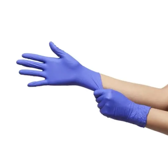 McKesson Confiderm&reg; 3.0 Nitrile Exam Glove, Small, Blue image {3}