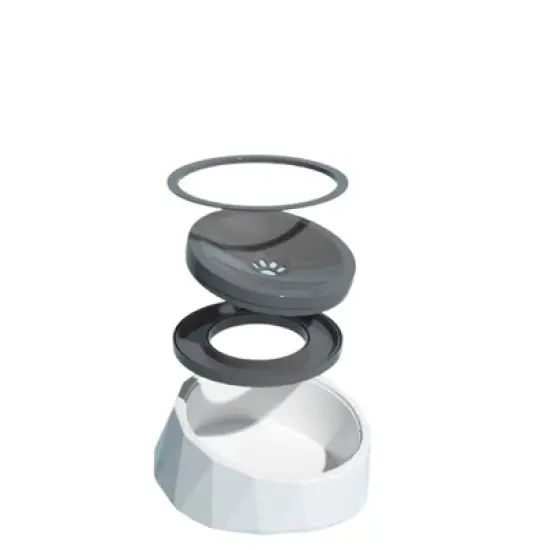 Els Pet 1L Diamond Shaped Floating Dog Bowl image {1}