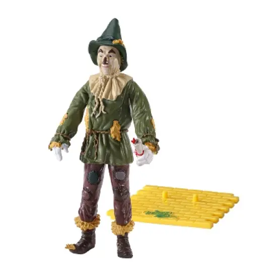 The Wizard of Oz BendyFigs Collectible Figure Scarecrow image {1}