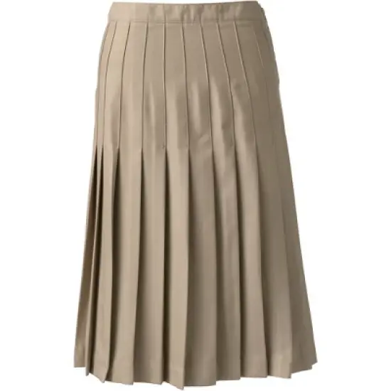 Lands' End Lands' End School Uniform Women's Solid Pleated Skirt Below the Knee image {4}