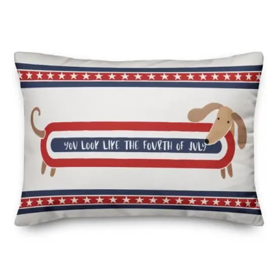 Creative Products Like the Fourth of July 20 x 14 Indoor / Outdoor Pillow image {1}