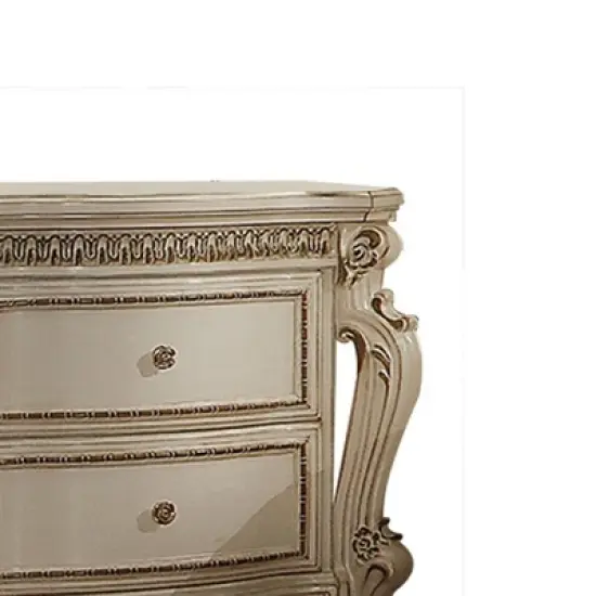 31" Picardy Nightstand Antique Pearl - Acme Furniture image {3}