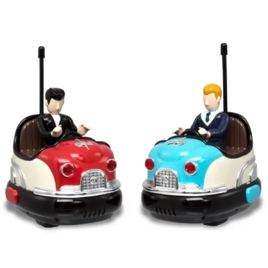 FAO Schwarz Premium 2-Player Remote Control Toy Bumper Car Set image {2}