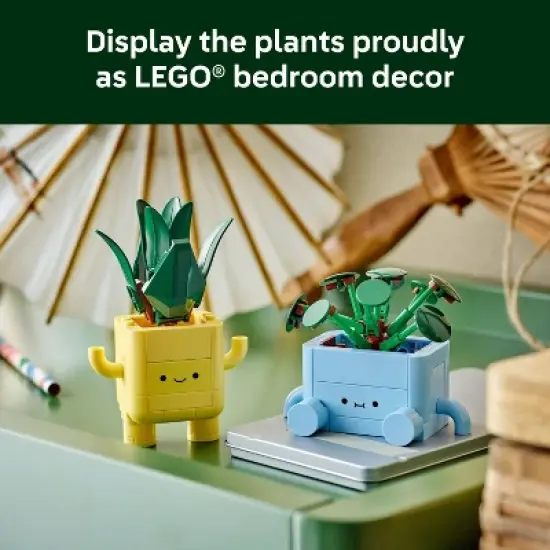 LEGO Botanicals Happy Plants Toy for Kids 9+ 10349 image {4}