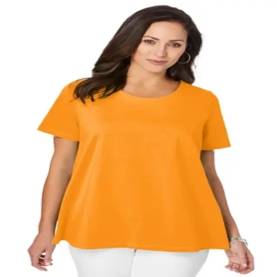 Jessica London Women&rsquo;s Plus Size Trapeze Tee image {6}
