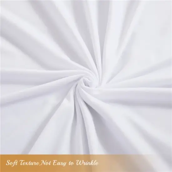 Wedding Arch Cover, Set of 3 6 + 6.6 + 7.2 ft Doublesid Spandex Wedding Arch Fabric Set with Zip image {5}