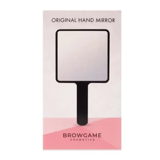 Browgame Original Hand Mirror - Mirror Handheld - 1 pc image {3}