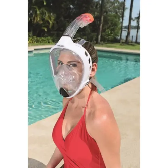 Bestway: Hydro-Pro Swim Sea Clear Vista Snorkeling Mask, White image {4}