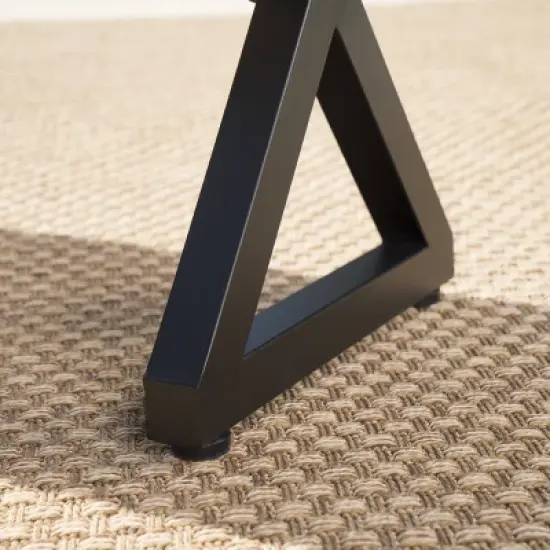 Sherman Oaks 6pc Aluminum/Wicker Patio Dining Set - Brown/White - Christopher Knight Home image {3}