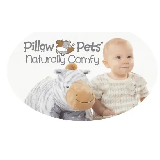 Naturally Comfy Zebra Pillow - Pillow Pets image {3}