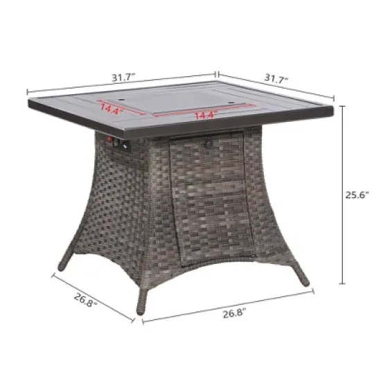 UPTION Fire Pit Table image {3}