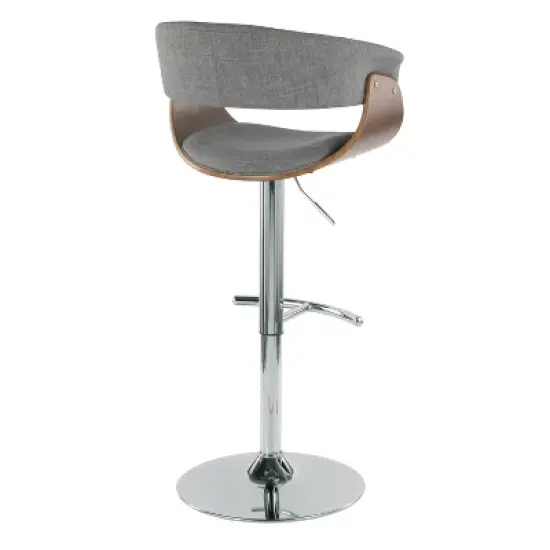 Mod Mid - Century Modern Adjustable Barstool - Lumisource image {3}