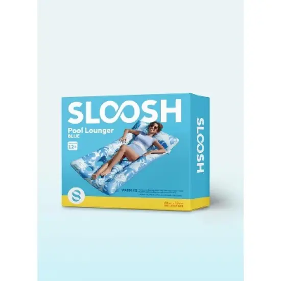 Joyfy Pool Floats Lounger with Headrest, Pool Floaties for Adult, Inflatable Pool Lounge Chairs, Sun Tanning Floaty Raft for Lake Beach Pool Party image {6}