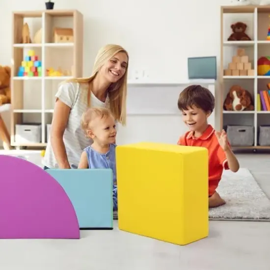 Toddler Climbing Blocks Indoor Climbing Blocks Soft Climbing Blocks Foam Climbing Blocks for Toddlers and Preschoolers image {2}