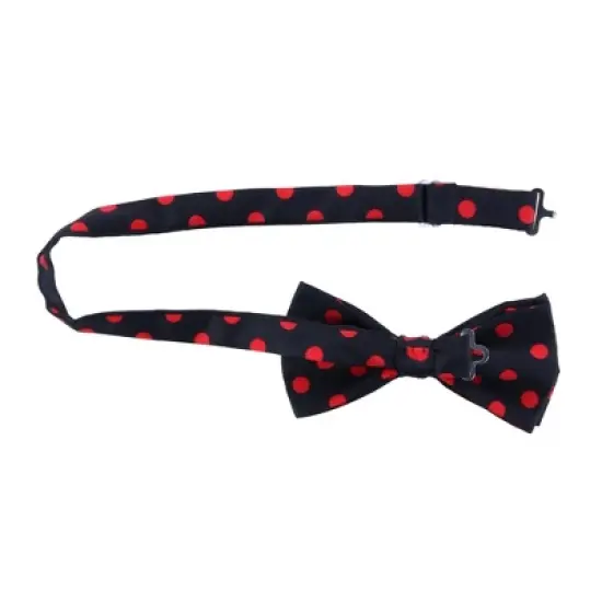CTM Men's Polka Dot Bow Tie and Pocket Square image {1}