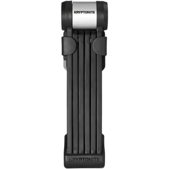 Kryptonite Kryptolok 610 S Folding Lock 100cm 5mm Black Includes 2 Keys image {2}