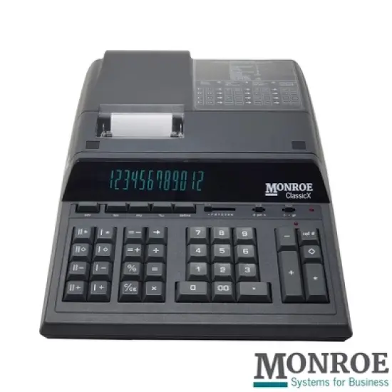 Monroe ClassicX Heavy-Duty Accounting Printing Calculator image {1}