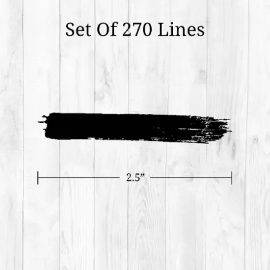 Lines Wall Decor Black - Decalcomania image {5}
