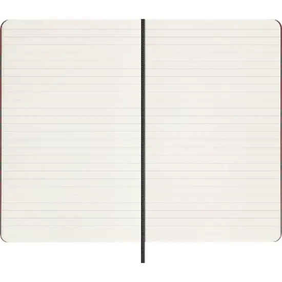 Moleskine Le Professional Silk Bordeaux Large Ruled H Box: Undated Journal with Elastic Closure & Ribbon Marker image {2}