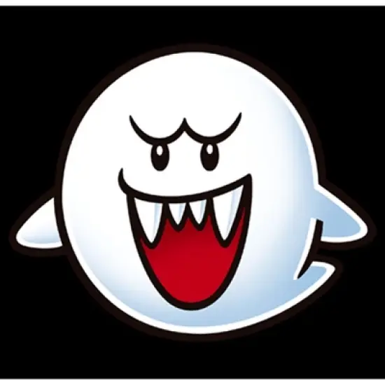 Men's Nintendo Mario Boo Ghost Smile Sweatshirt image {1}