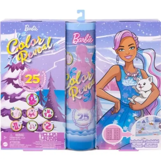 Barbie Color Reveal Advent Calendar Doll image {5}