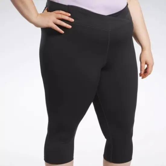 Workout Ready Basic Capri Leggings (Plus Size) image {3}