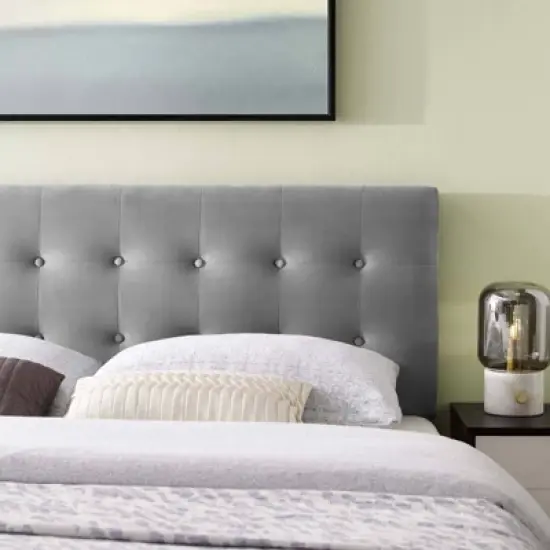 Emily Full Biscuit Tufted Performance Velvet Headboard - Modway image {4}