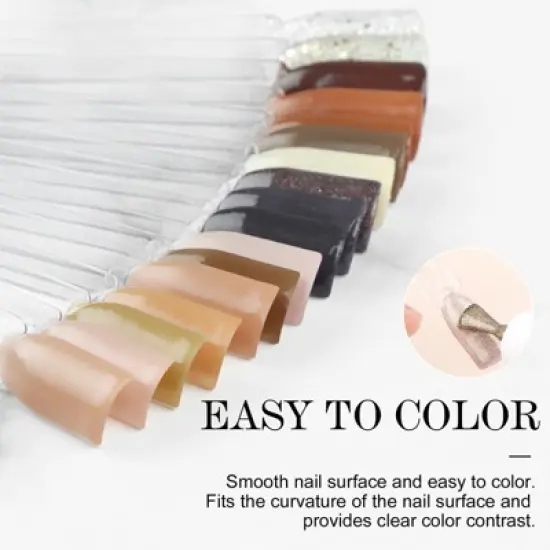 Saviland Pro 150PC Radial Fan Display System - Omni-Ring Polish Swatches for Salon Color Reference & Tech Training .(Size: 150 Count) image {3}