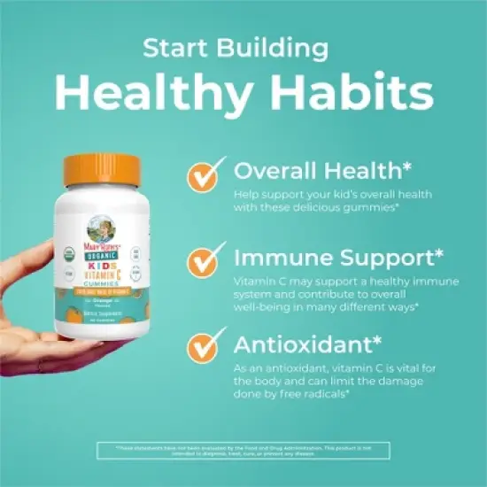 MaryRuth's Organic Kids Vitamin C Gummies image {4}
