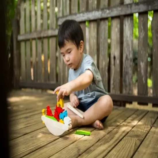 Plantoys| Balancing Boat image {2}