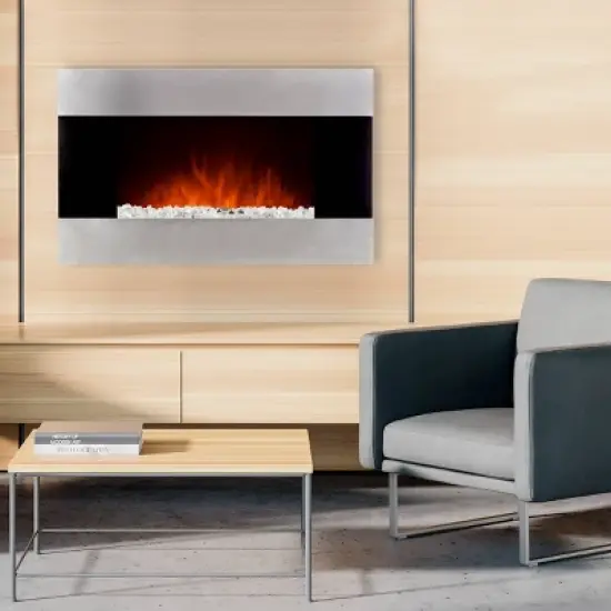 Home-Complete 10.47 lbs .5" Reflective Crushed Rock Fire Glass Clear image {4}