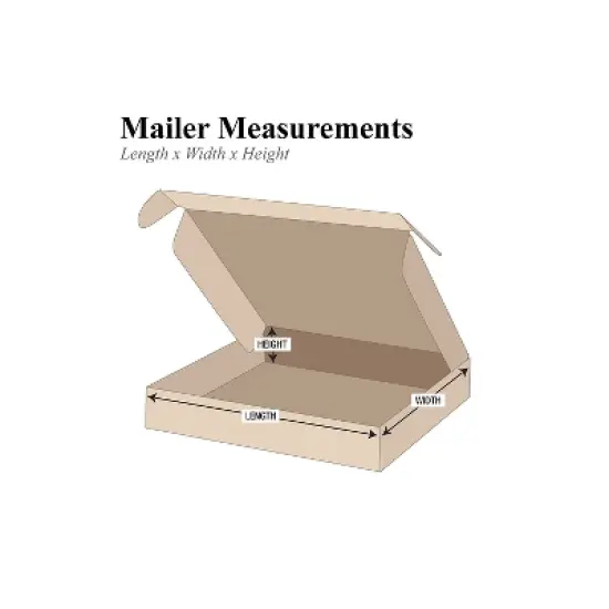 Box Partners Deluxe Literature Mailers 14" x 10" x 3" Kraft 50/Bundle MFL14103K image {1}