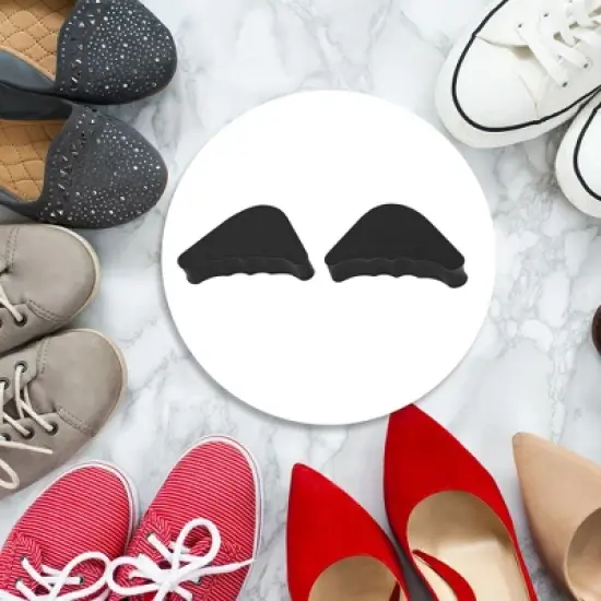 Unique Bargains Soft Round Head Wavy Hole Toe Plugs 4 Pairs image {2}